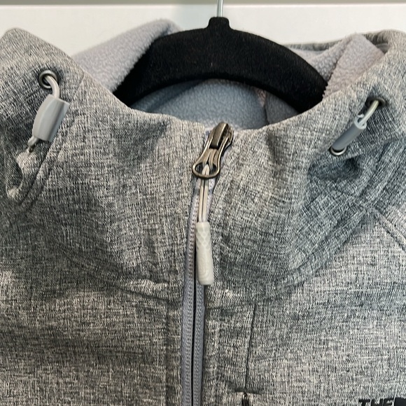 The North Face APEX Bionic Windwall Softshell Grey Zip Up Pockets Jacket XS - Picture 4 of 11